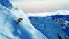 Ice skating on mountains HD Wallpaper