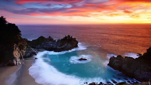 Julia Pfeiffer Burns State Park HD Wallpaper