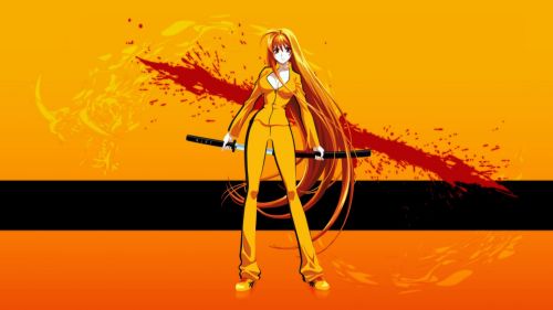 Kill Bill Pretty Anime Girl HD Wallpaper
