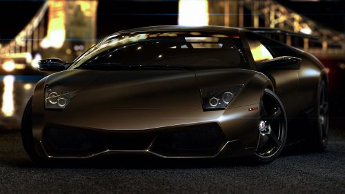 Lamborghini Murcielago Front view HD Wallpaper