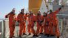 Last Space Shuttle Crew HD Wallpaper
