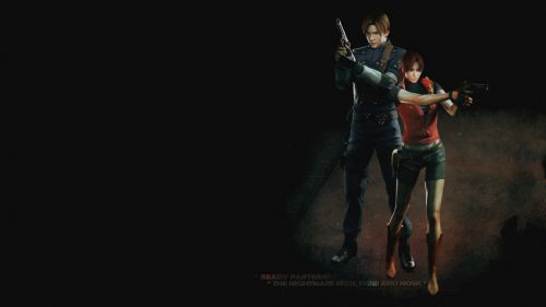 Leon & Claire HD Wallpaper