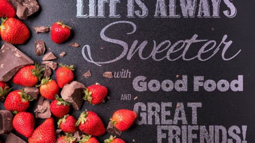 Life is always sweeter HD Wallpaper