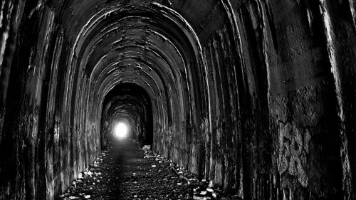 Light at the end of the tunnel HD Wallpaper