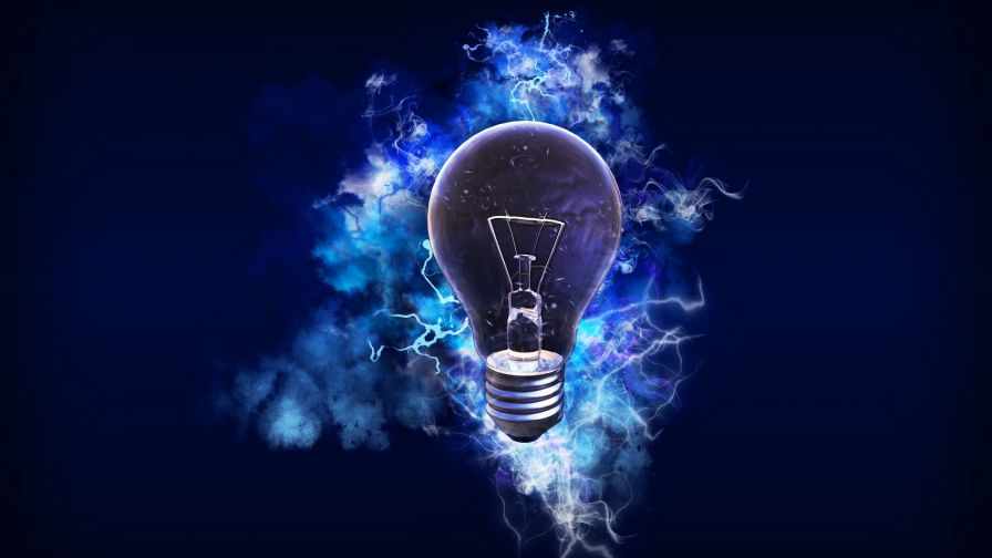 Light bulb explosion HD Wallpaper