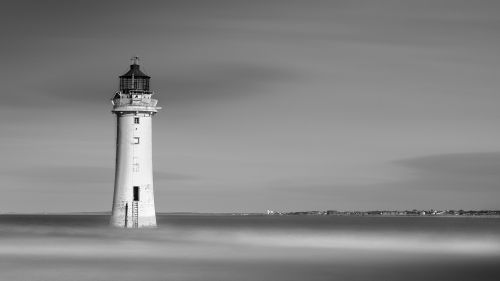 Lighthouse in the ocean HD Wallpaper available in different dimensions