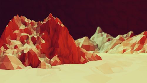 Low poly HD Wallpaper