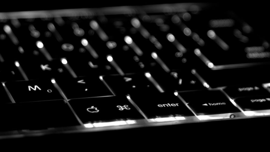 Macbook Pro Backlit Keyboard HD Wallpaper