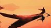 Man sailing on the sea HD Wallpaper