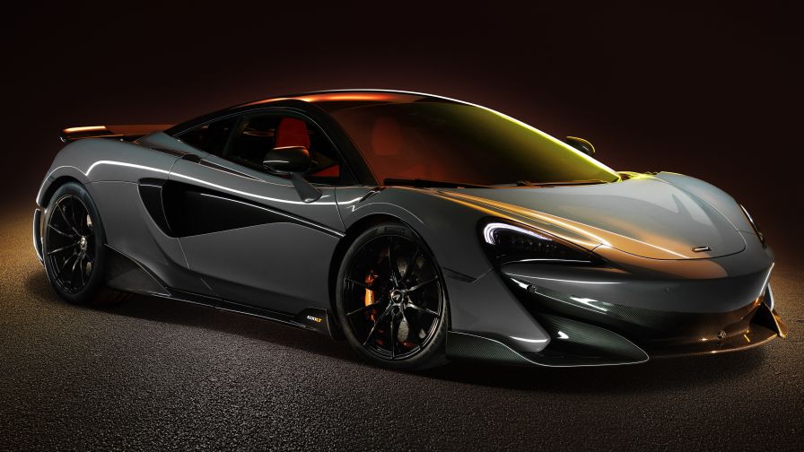 McLaren 600LT in Chicane Grey Wallpaper