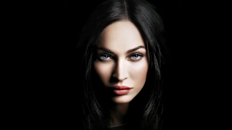 Megan Fox blue eyes HD Wallpaper