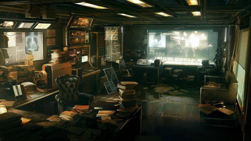 Megan Reed's office concept HD Wallpaper