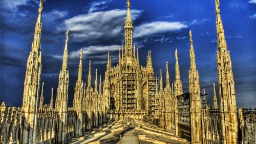 Milan Cathedral HD Wallpaper