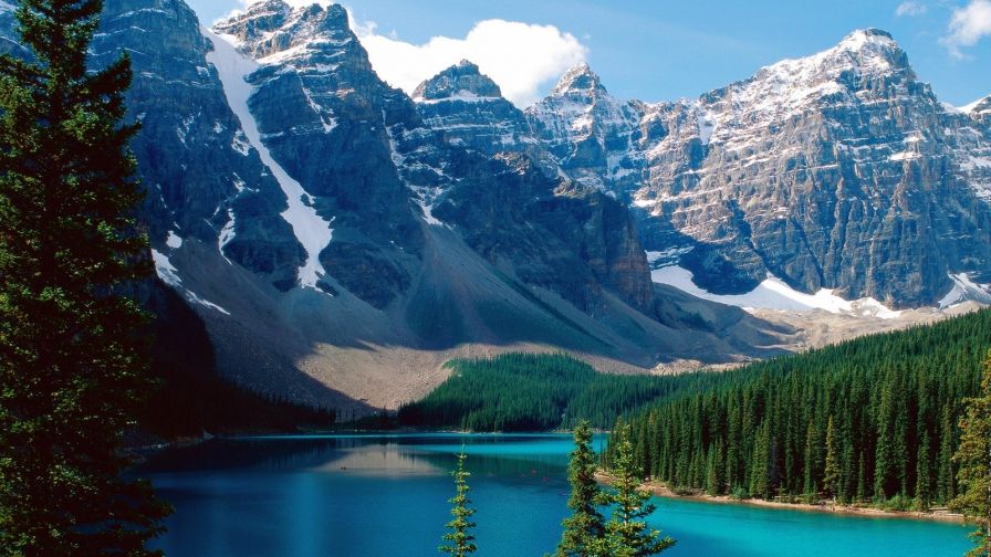 Moraine Lake HD Wallpaper