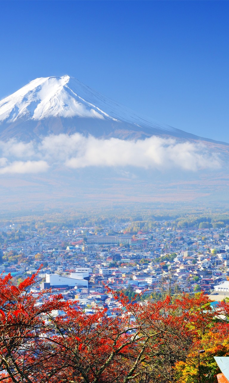 Mount Fuji HD Wallpapers  for Desktop  and Mobiles 768x1280 