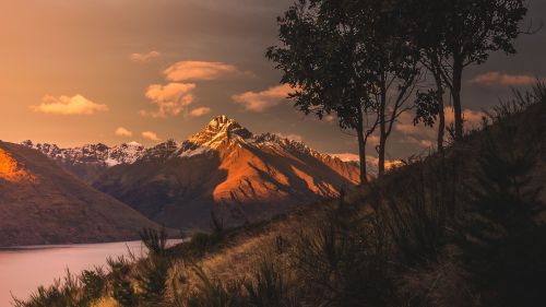 Mountains of New Zealand HD Wallpaper