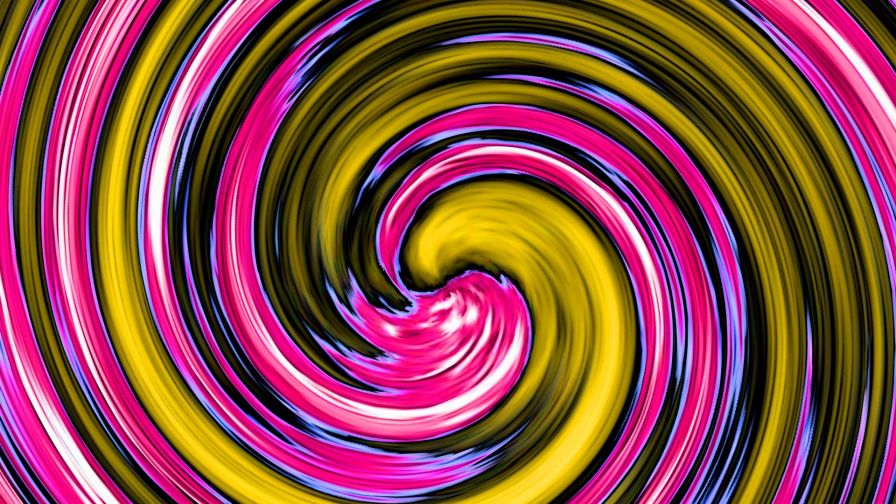 Multicolored spiral HD Wallpaper