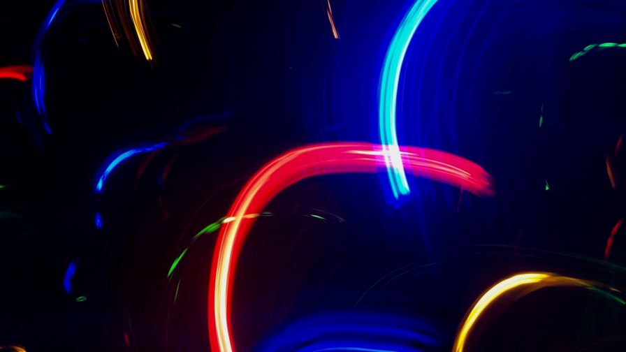 Neon lights HD Wallpaper