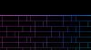 Neon tile wall HD Wallpaper