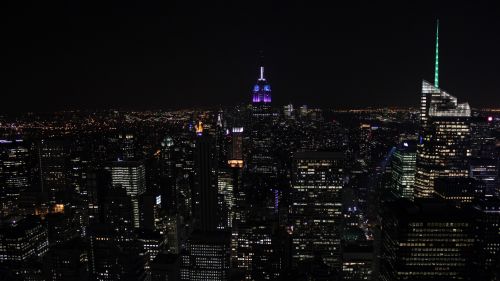 New York city lights HD Wallpaper