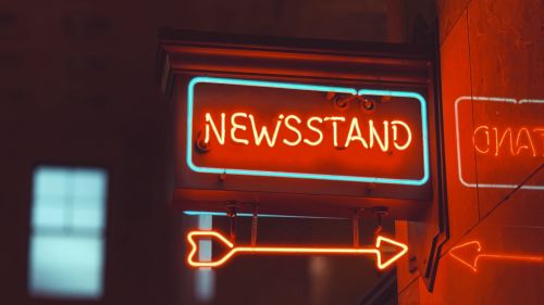 Newstand sign HD Wallpaper