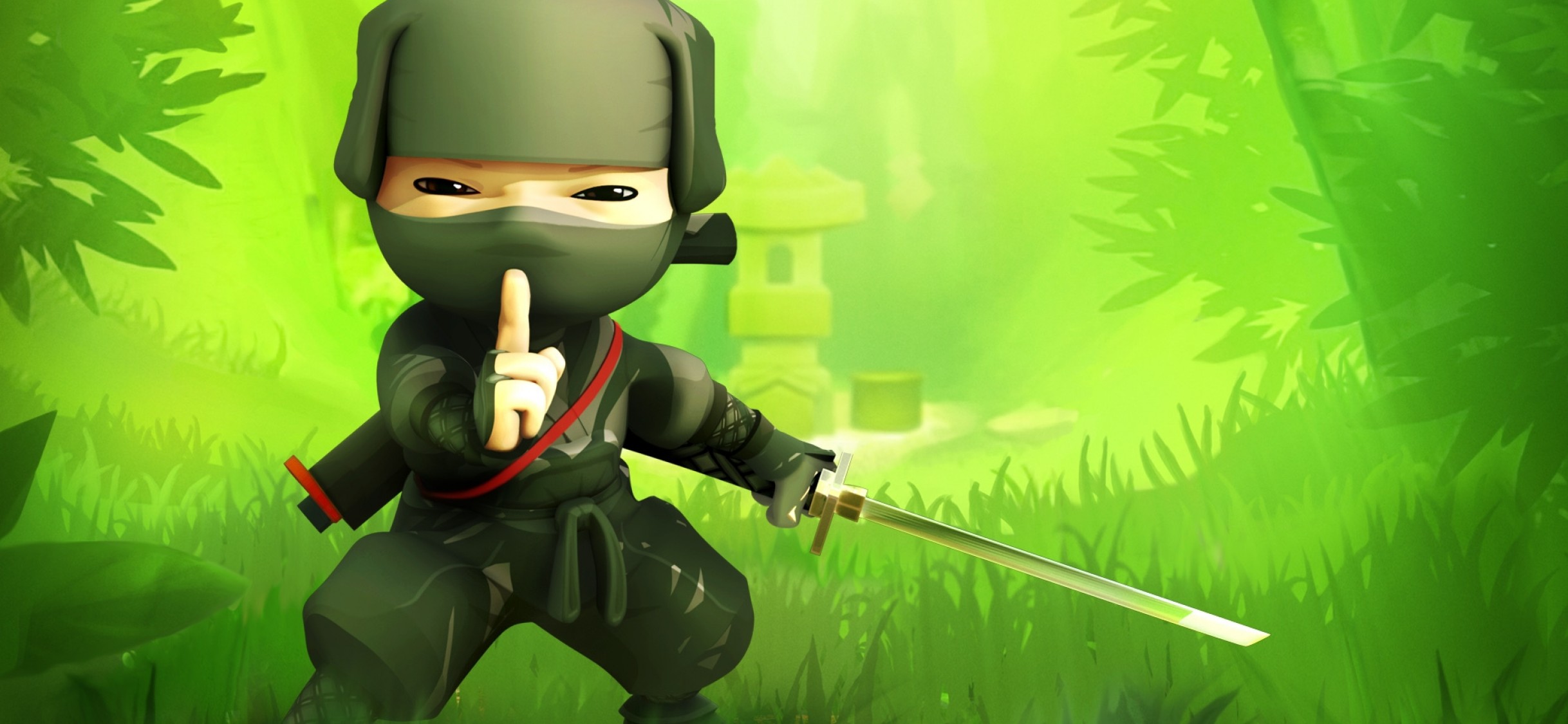 Ninja Cartoon Wallpaper for Desktop and Mobiles