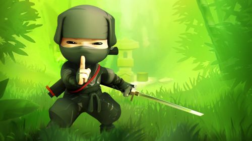 Ninja Cartoon Wallpaper for Desktop and Mobiles