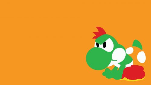 Nintendo Super Mario Yoshi HD Wallpaper