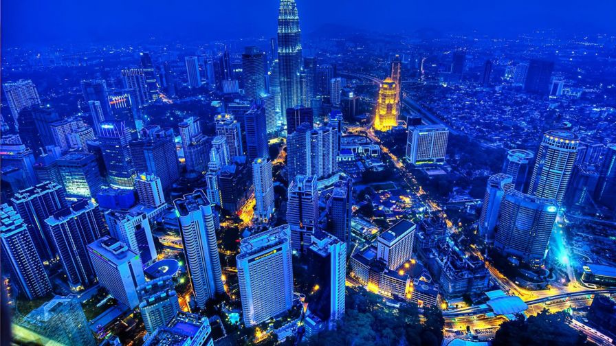 Petronas Towers, Kuala Lumpur, Malaysia HD Wallpaper