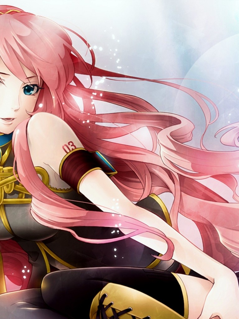 Pink Haired Anime Girl Wallpaper for Desktop and Mobiles