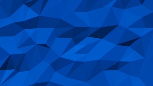 Polygonal blue texture HD Wallpaper