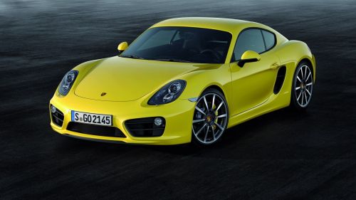 Porsche-Cayman HD Wallpaper