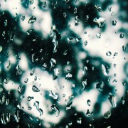 Rain drops at night HD Wallpaper