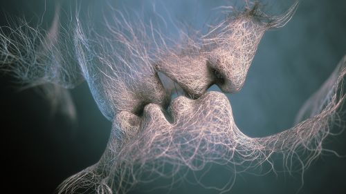 Romantic Kiss Hd Wallpaper for Desktop and Mobiles