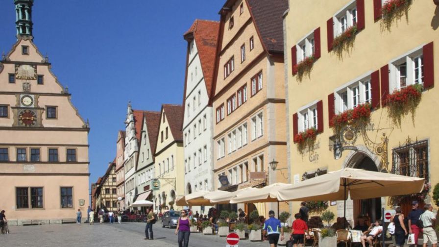 Rothenburg ob der Tauber HD Wallpaper