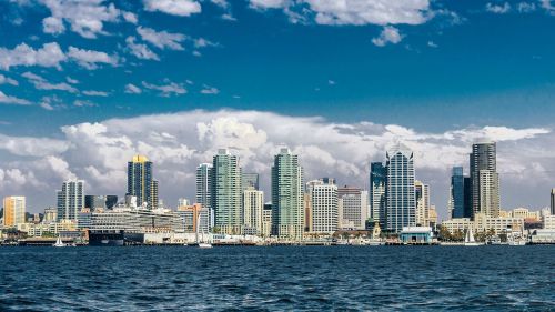 San Diego skyline HD Wallpaper