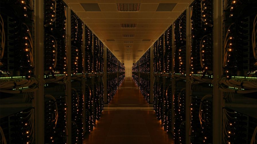 Server Room Wallpaper for Desktop and Mobiles