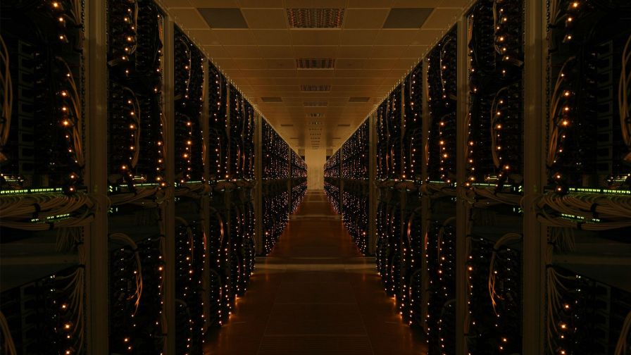 Server Room Wallpaper for Desktop and Mobiles