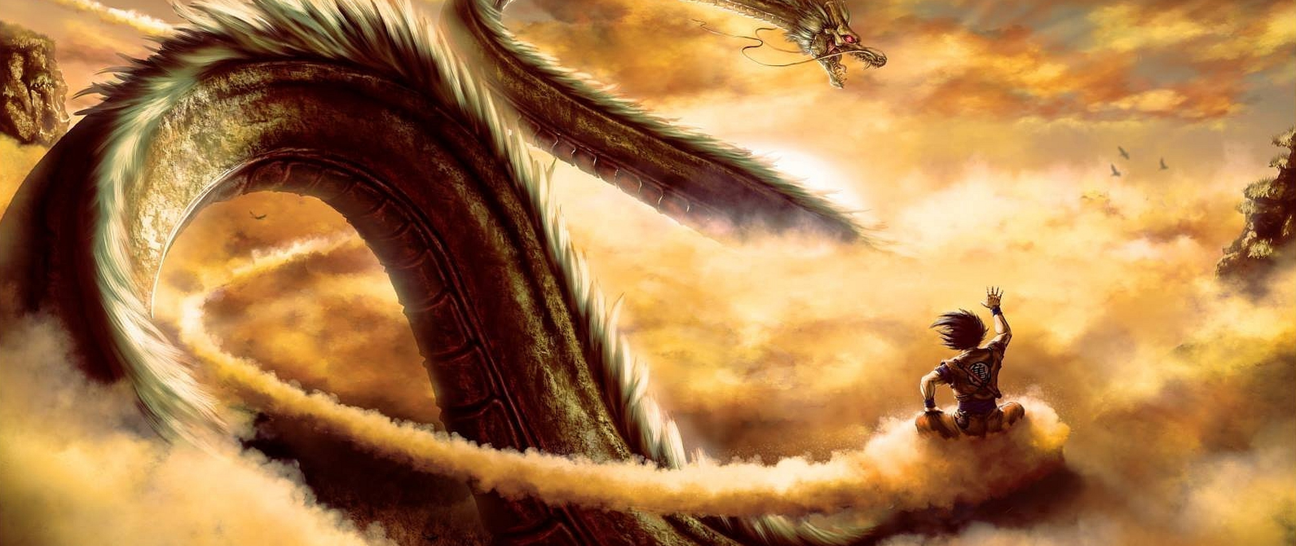 Shenron And Goku Wallpaper for Desktop and Mobiles 4K ...