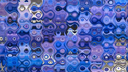Shiny blue surface HD Wallpaper