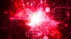 Shiny red explosion HD Wallpaper