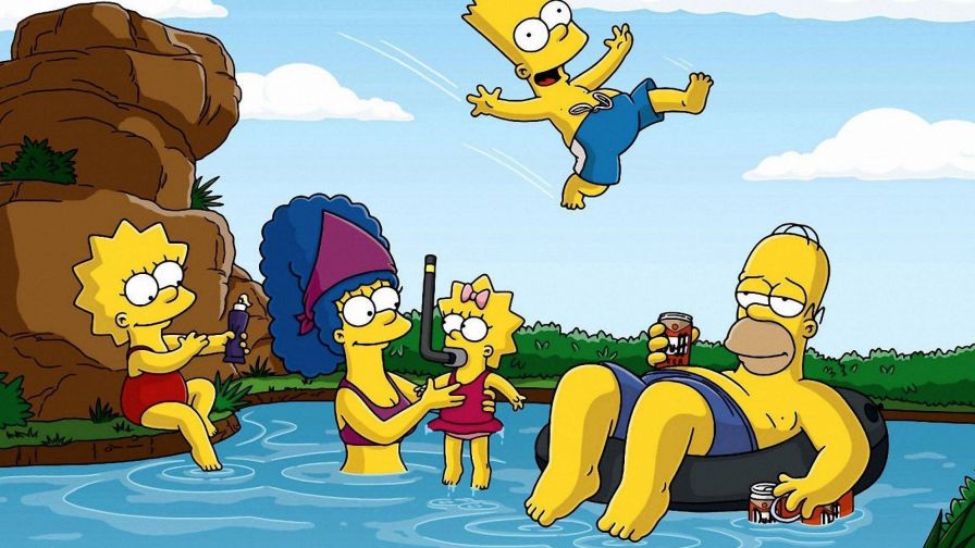 Simpsons Hd Wallpaper for Desktop and Mobiles