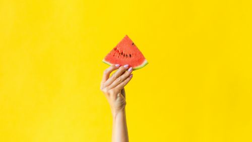 Slice of watermelon HD Wallpaper