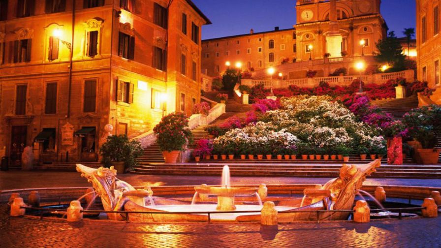 Spanish steps HD Wallpaper