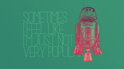 Star Wars quote HD Wallpaper