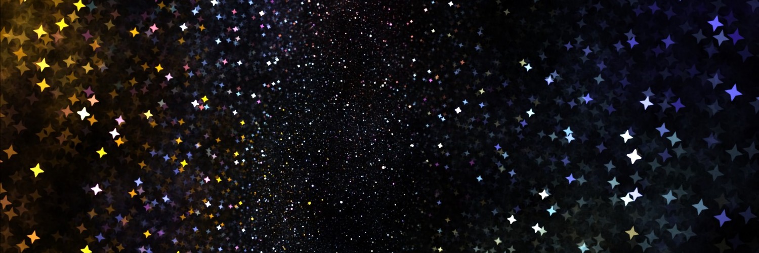 Stars shining at night HD Wallpaper