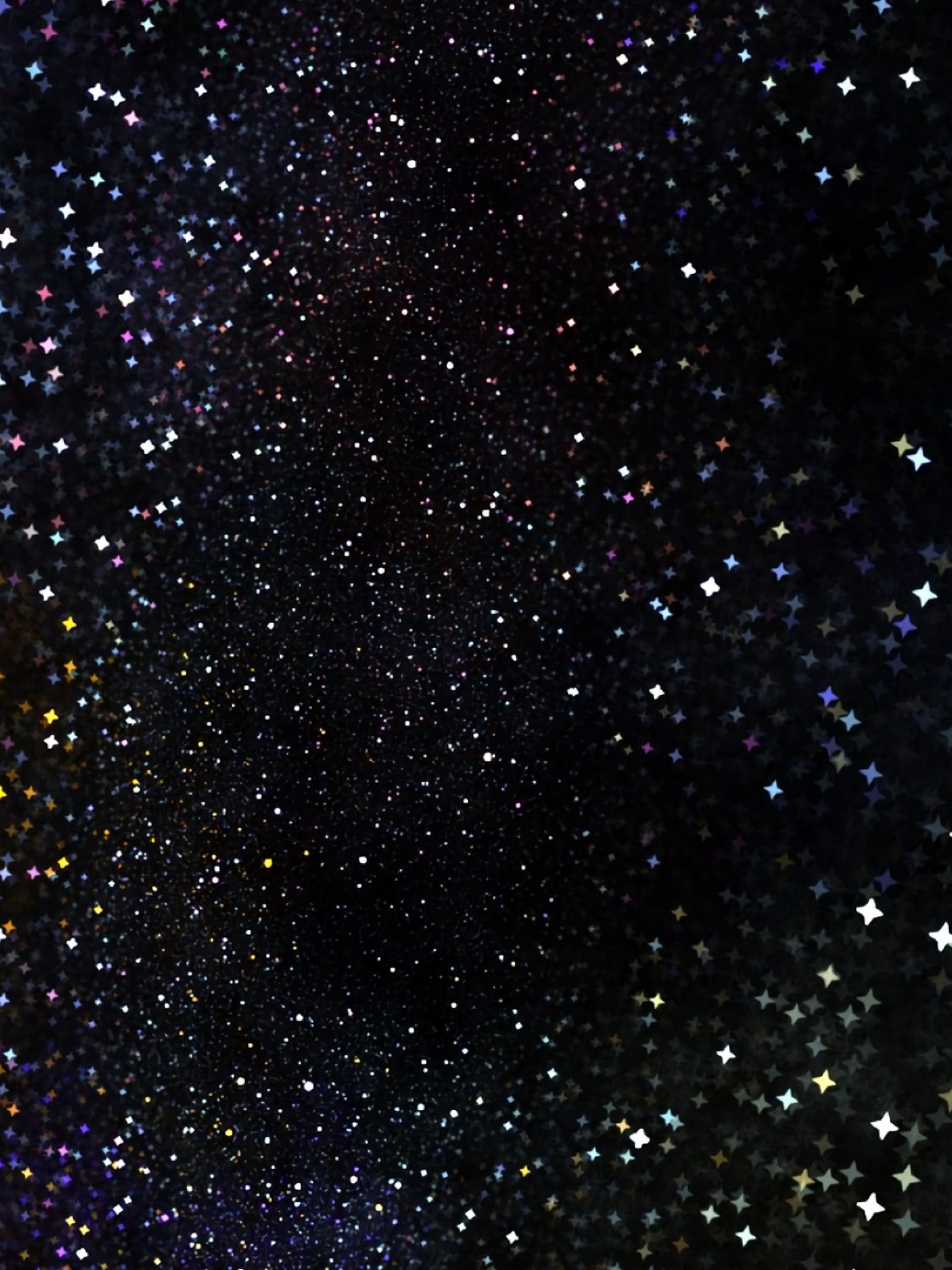 Stars shining at night HD Wallpaper