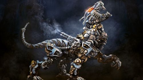 Steampunk Lion HD Wallpaper