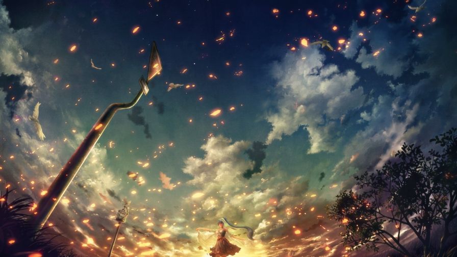 Sunset HD Wallpaper