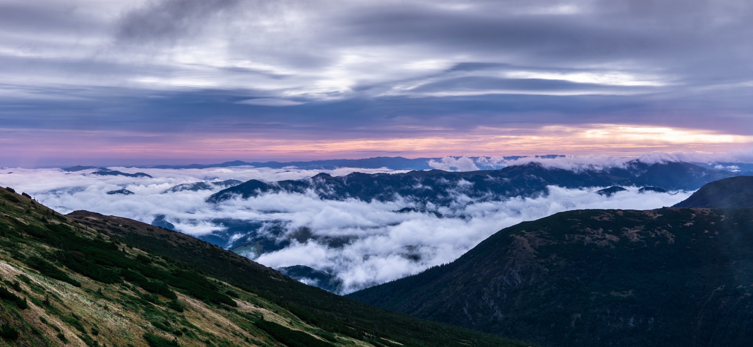 Sunset Over The Top Of The Mountains Hd Wallpaper Iphone X Hd